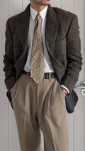 Giorgio Armani 1980s 2B Textured Wool Sport Jacket Blazer - Size M