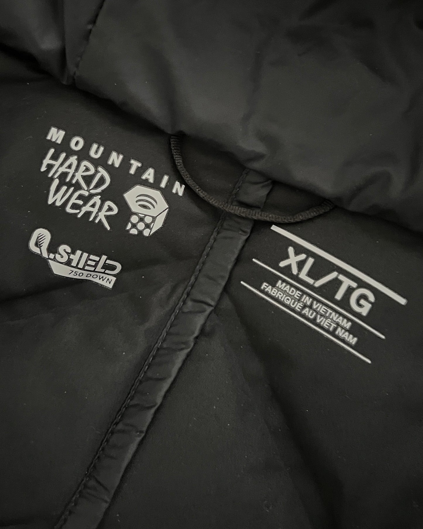 Mountain Hardwear Pertex Quantum Shield 750 Down Puffer Jacket - Size XL