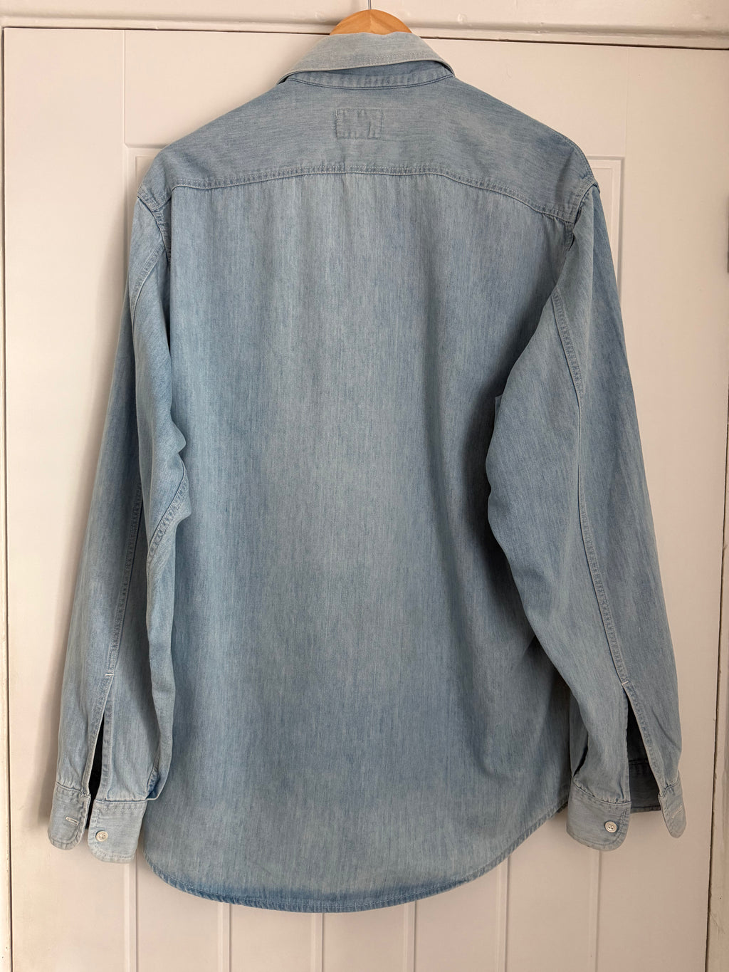 Valentino 1980s Denim Cotton Shirt - Size M
