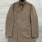 Helmut Lang 00s Double-Breasted Wool Pea Coat - Size L