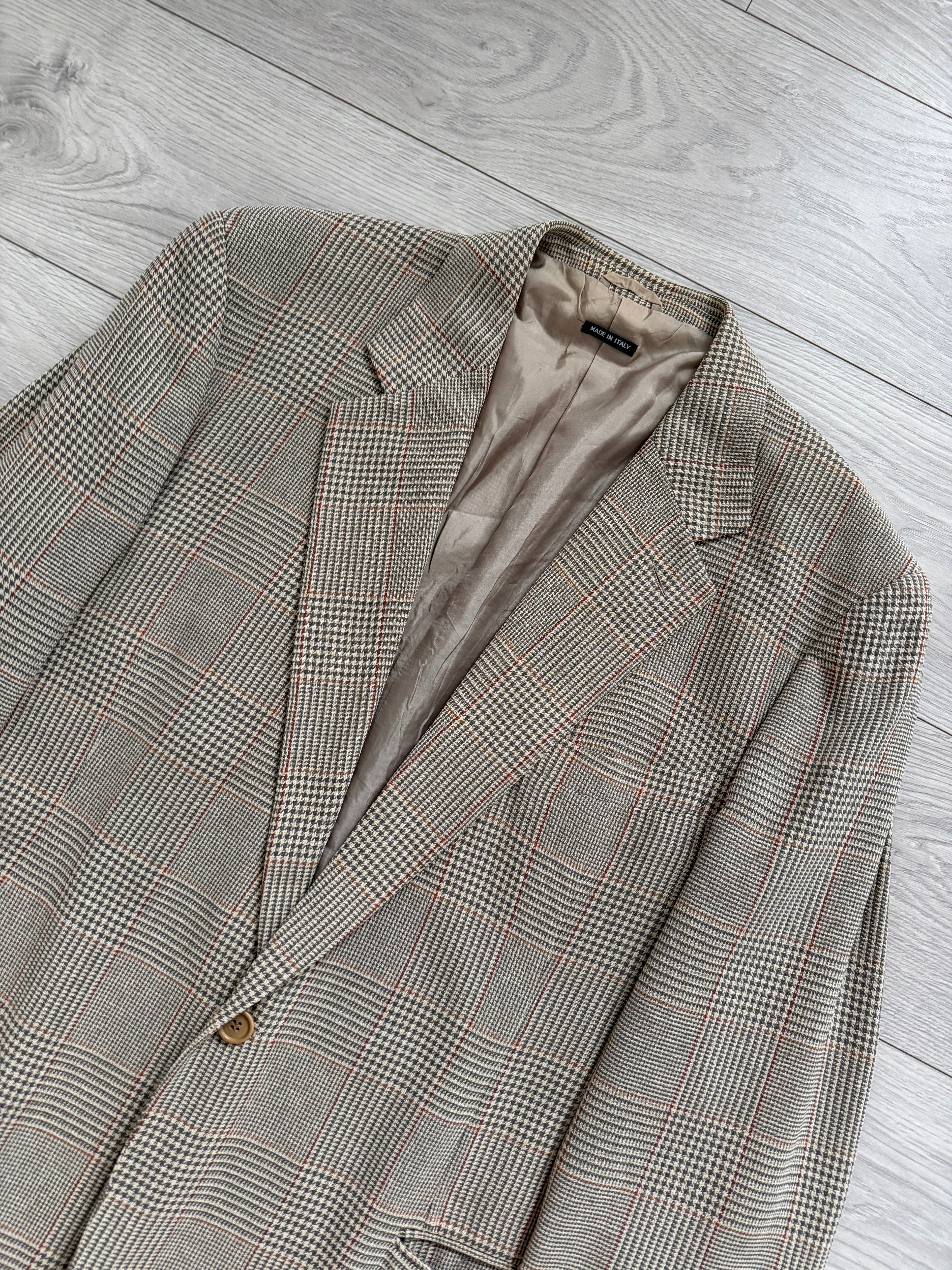 Giorgio Armani Black Label 1990s Silk Wool 1B Sport Jacket Blazer - Size XXL