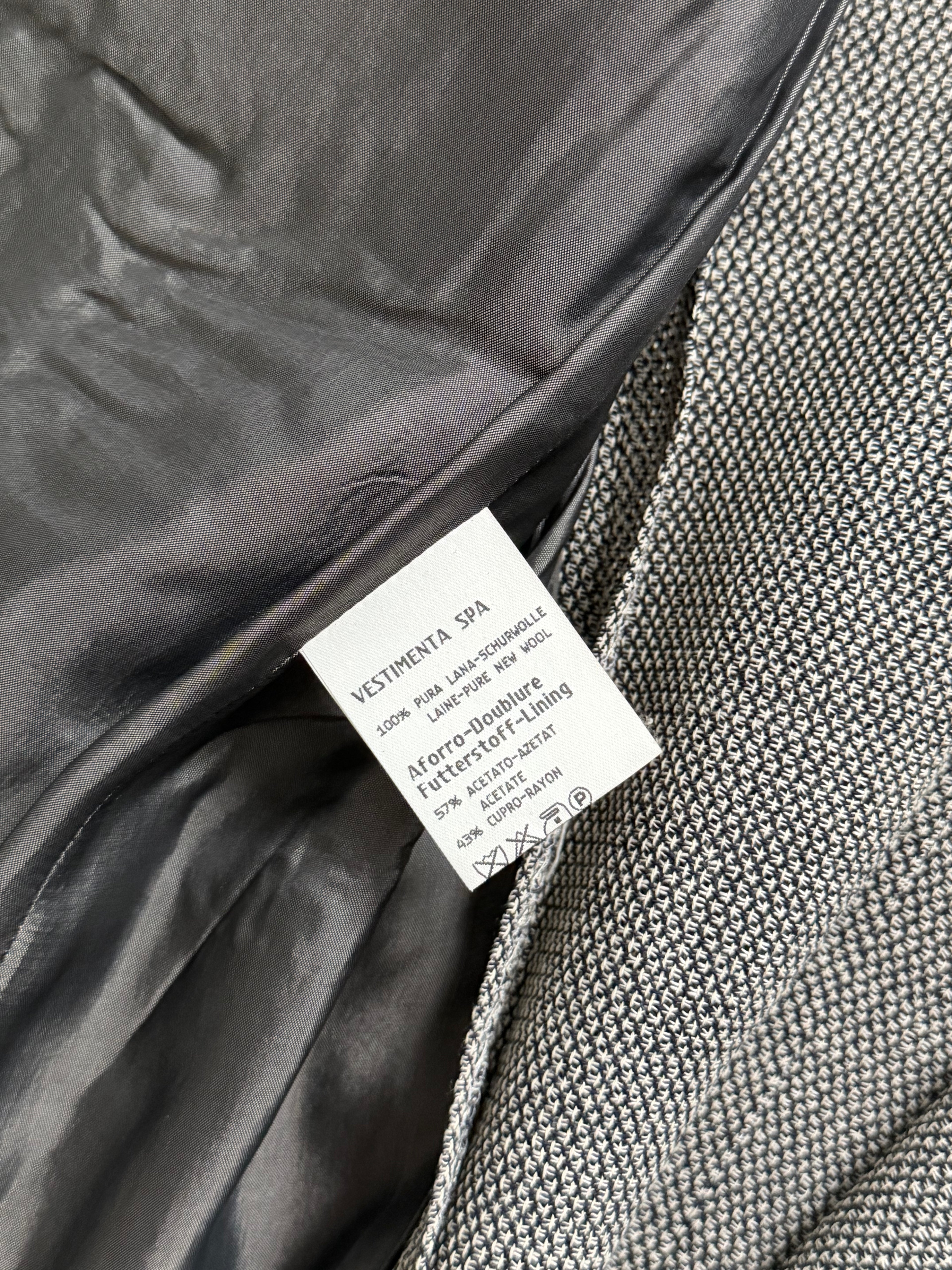 Hilton Vestimenta Armani 1996 3B Textured Wool Sport Jacket Blazer - Size S