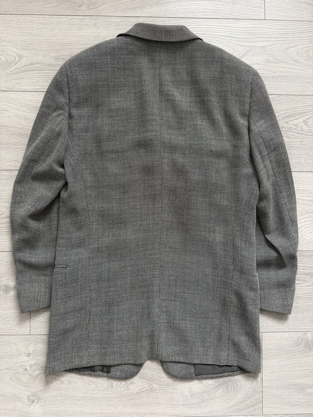 Hilton Vestimenta Armani 1996 3B Textured Wool Sport Jacket Blazer - Size S