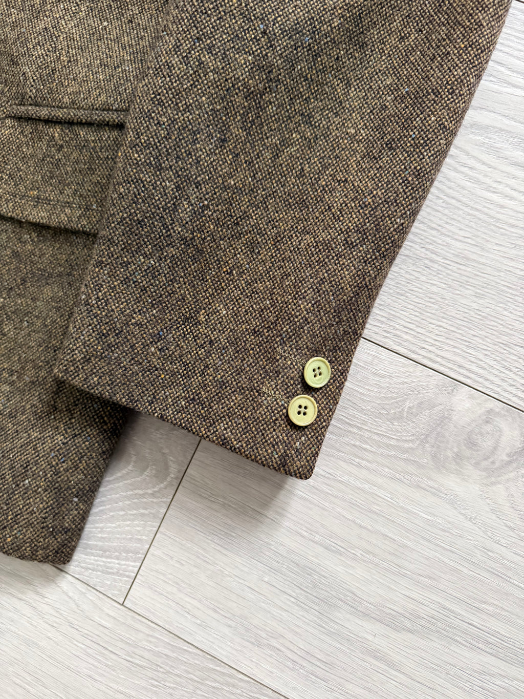 Basile 1980s Asymmetric 3B Textured Wool Sport Jacket Blazer - Size S