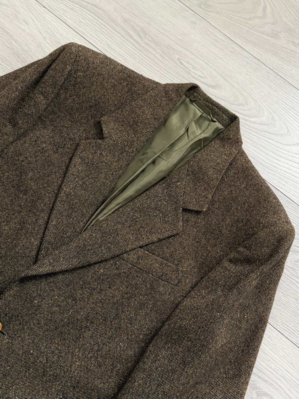 Basile 1980s Asymmetric 3B Textured Wool Sport Jacket Blazer - Size S