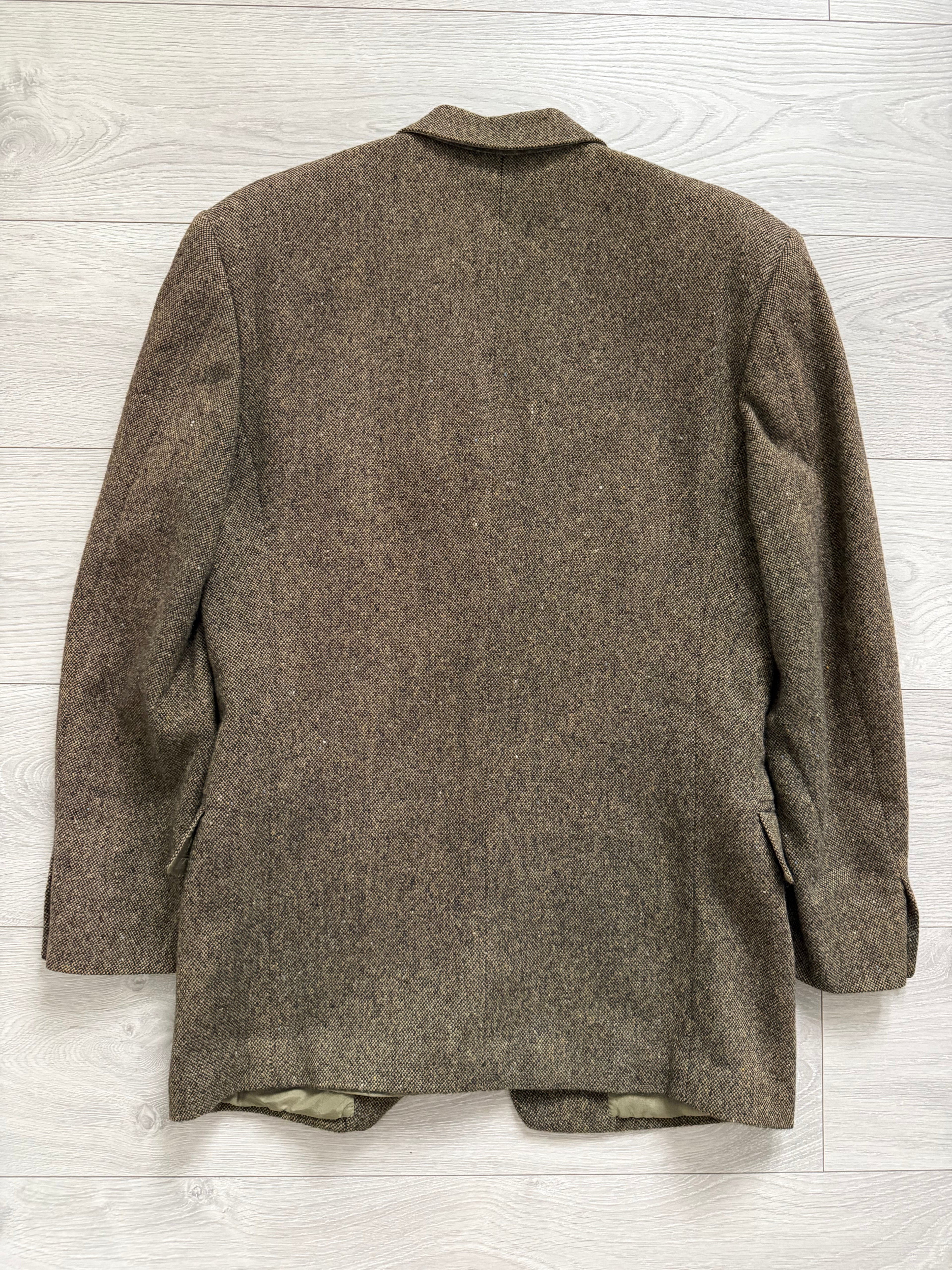Basile 1980s Asymmetric 3B Textured Wool Sport Jacket Blazer - Size S