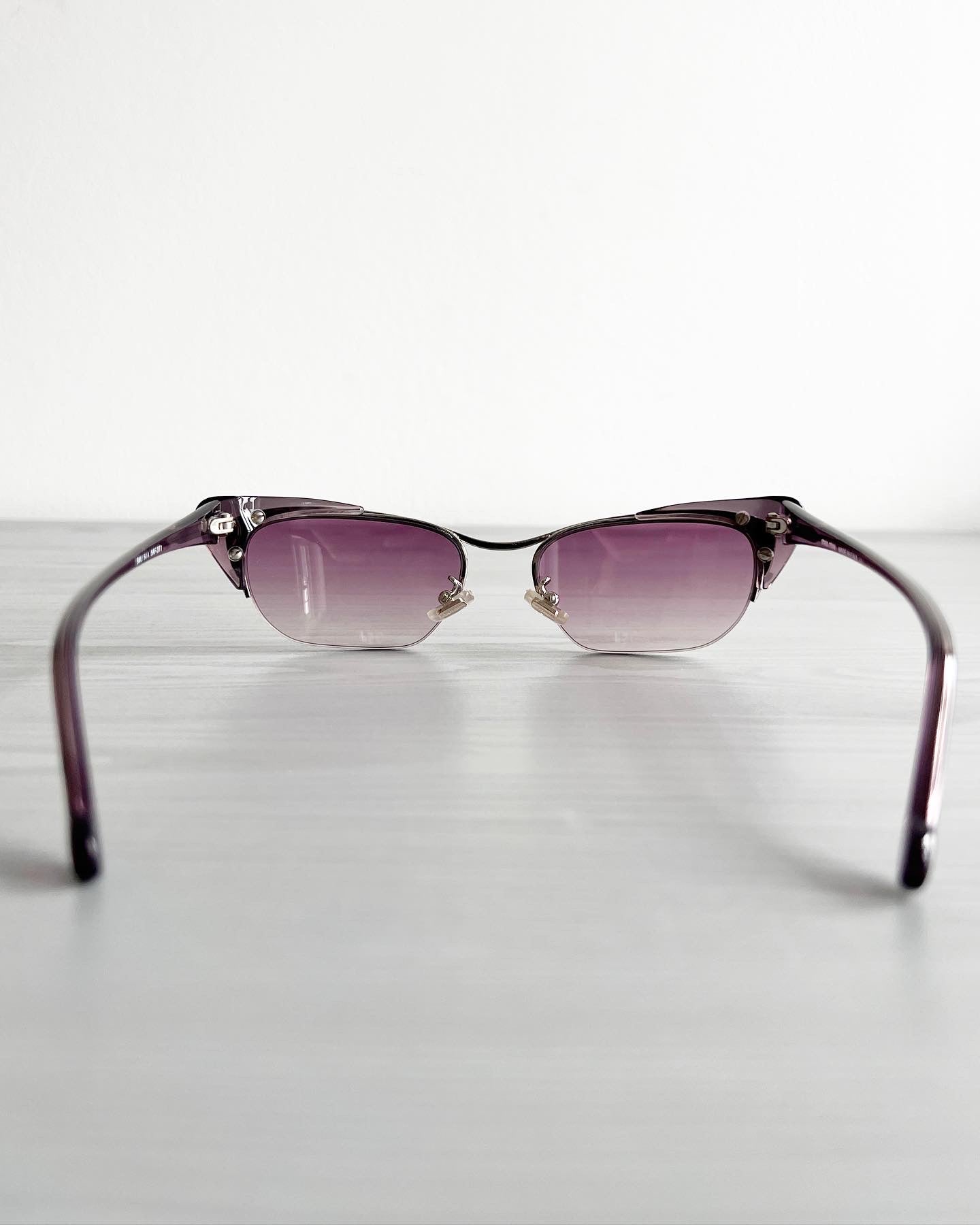 Miu Miu Y2K Gradient Purple Transluscent Sunglasses – NDWC0 Shop