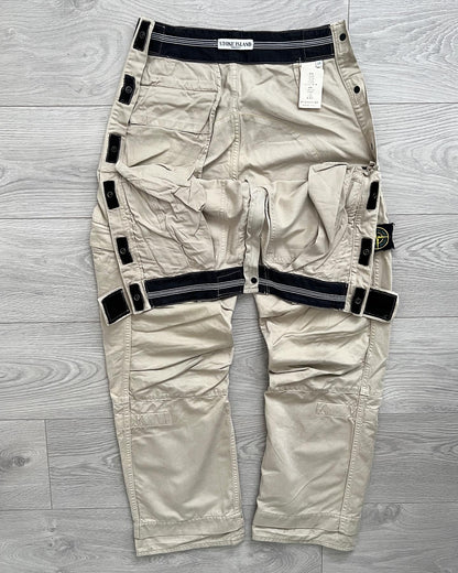 Stone Island SS2010 Velcro Flap Front Flight Pants - Size 30