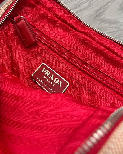 Prada SS1999 Runway Speckled Technical Body Bag