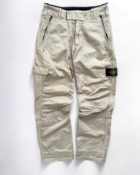 Stone Island SS2010 Velcro Flap Front Flight Pants - Size 30