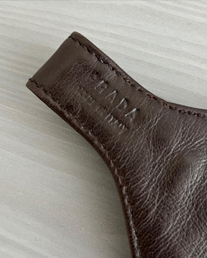 Prada Early 2000s Leather Wrist-Bag