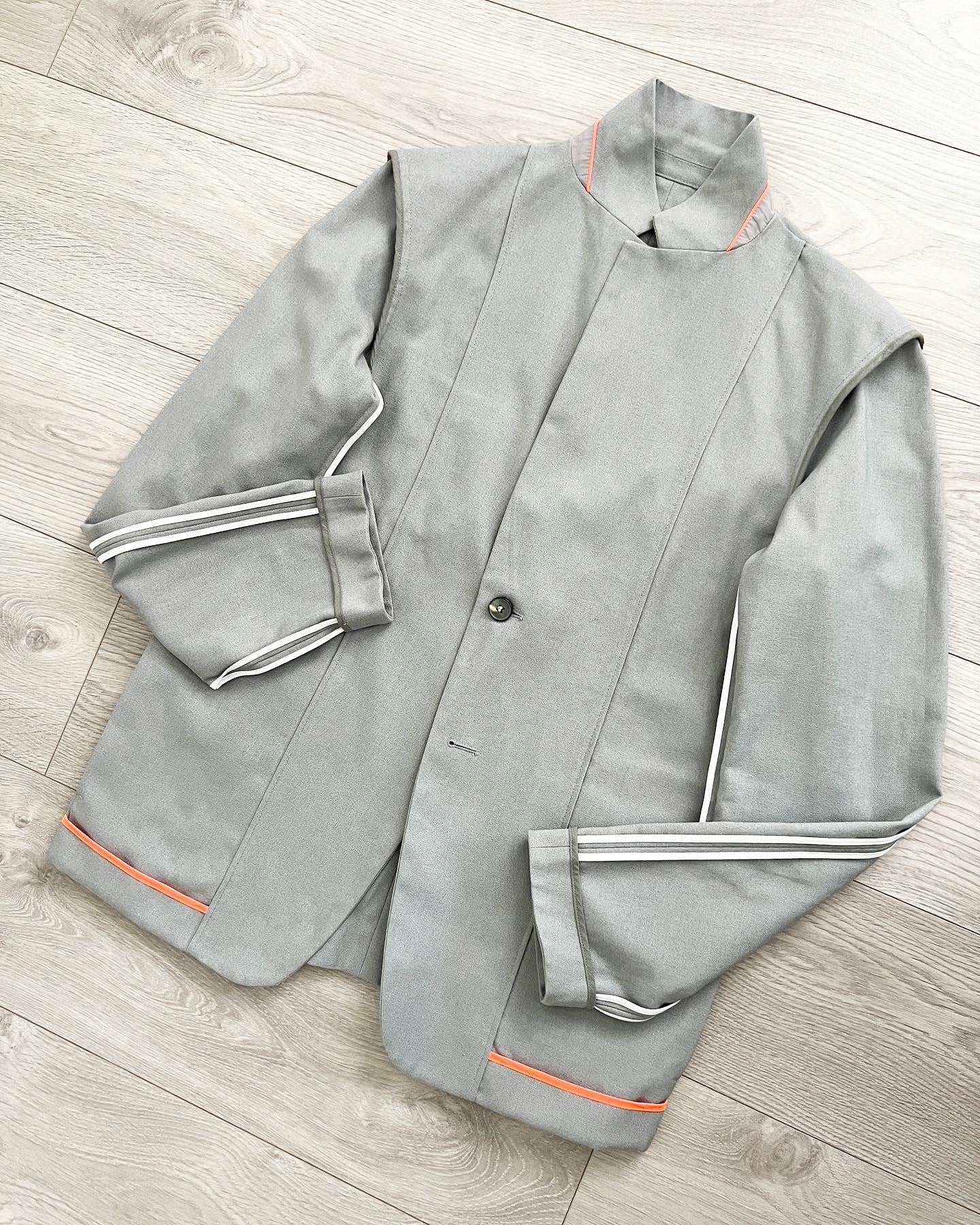 Jil Sander SS2014 Reversible Technical Tailored Jacket - Size M