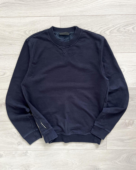 Prada Mainline AW2019 Tonal Logo Sweater - Size S
