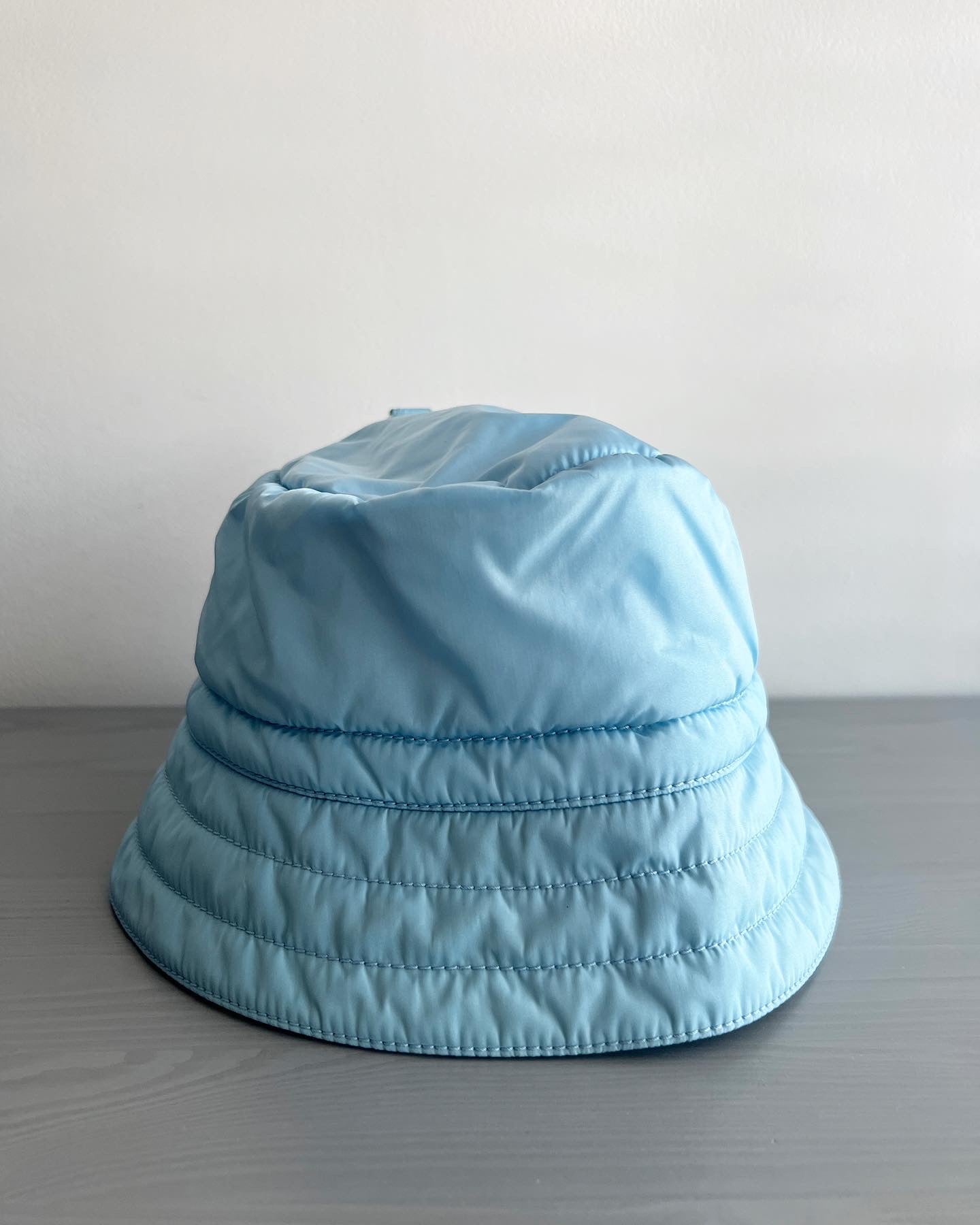 Prada Sky blue nylon bucket hat