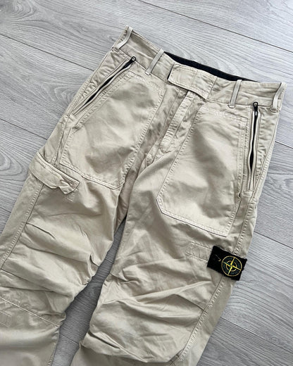 Stone Island SS2010 Velcro Flap Front Flight Pants - Size 30