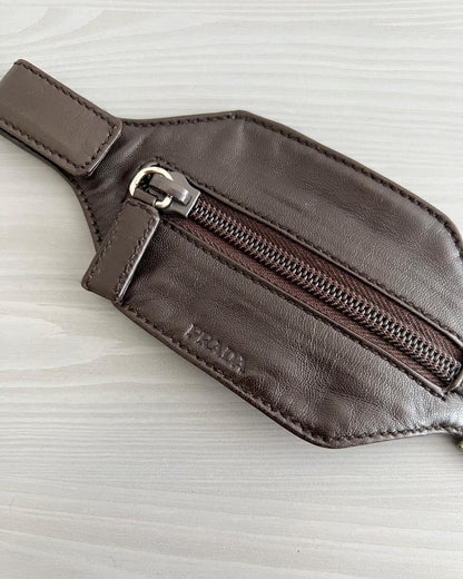 Prada Early 2000s Leather Wrist-Bag