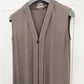 Hermes by Martin Margiela Silk Zip-Front Dress - Size FR38