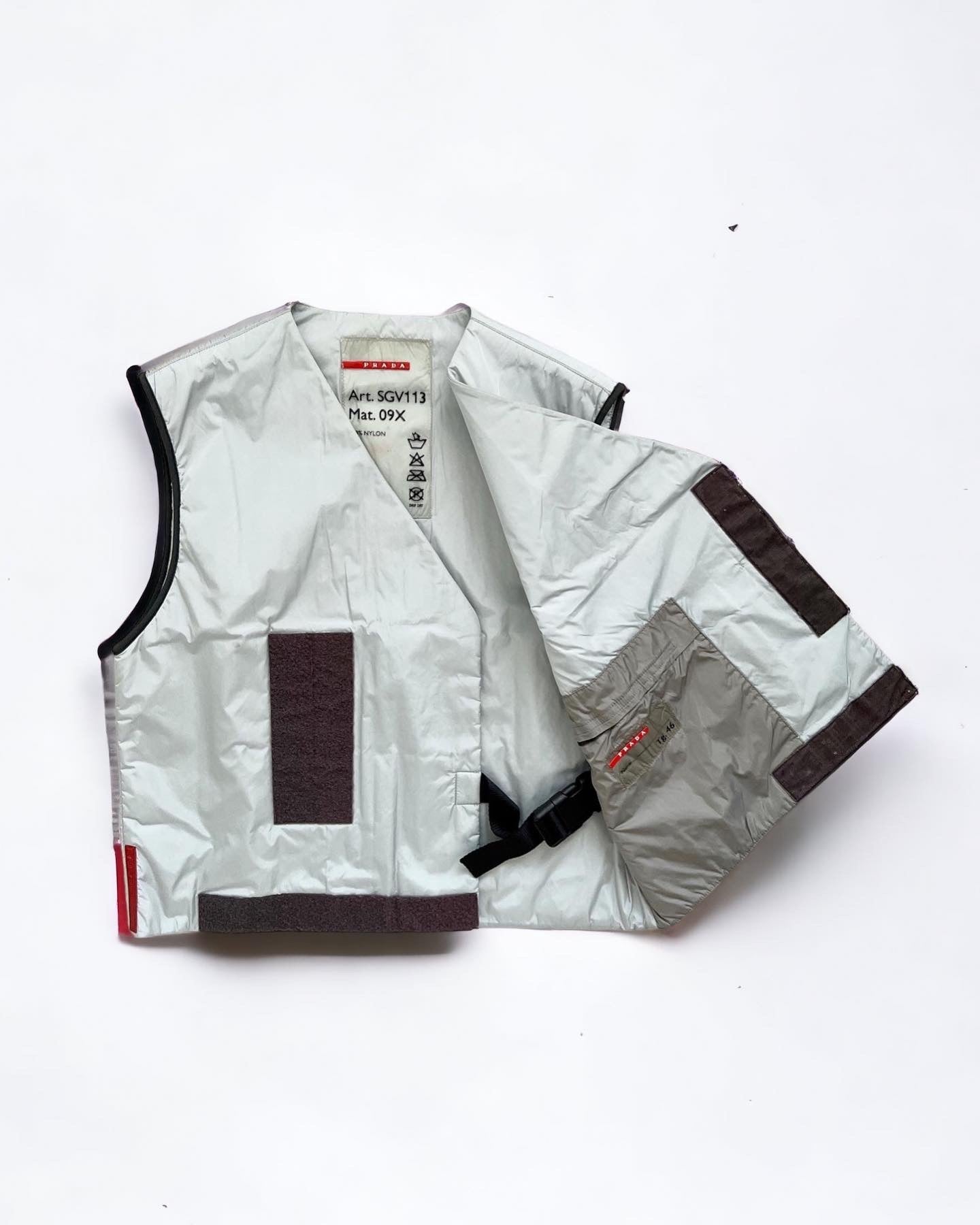 Prada nylon outlet vest