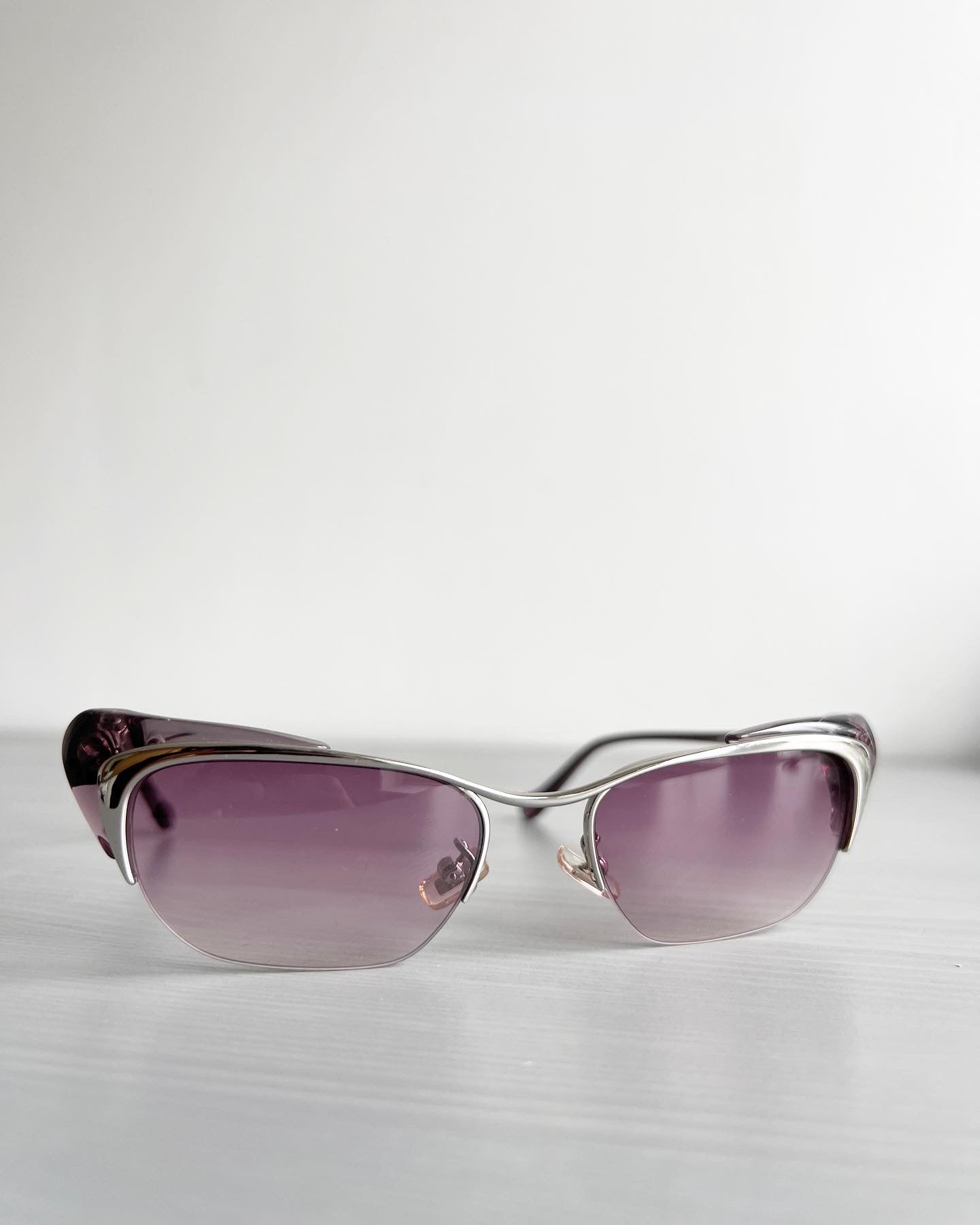 Miu Miu Y2K Gradient Purple Transluscent Sunglasses – NDWC0 Shop