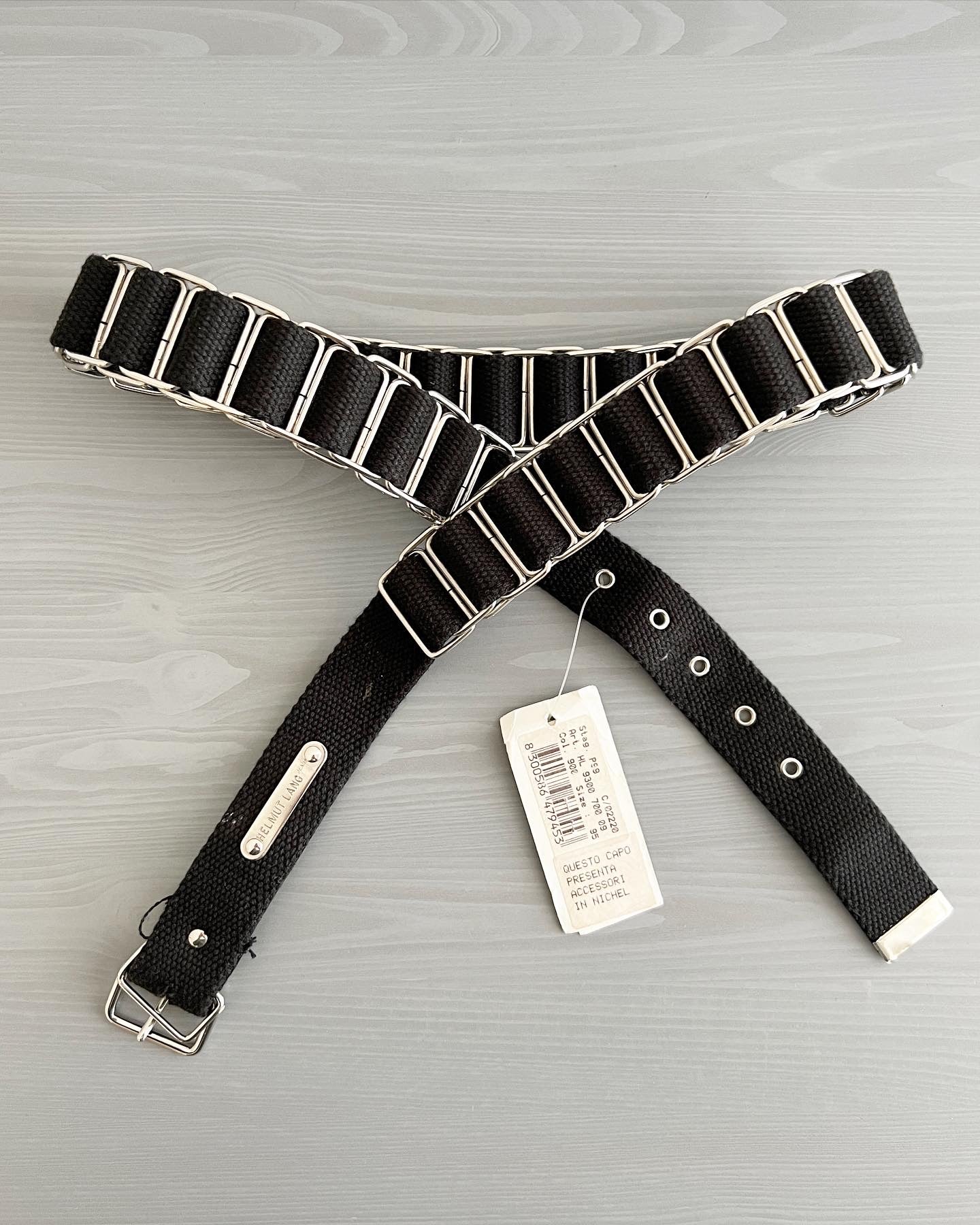 Helmut Lang AW1998 Metal Chain Belt – NDWC0 Shop