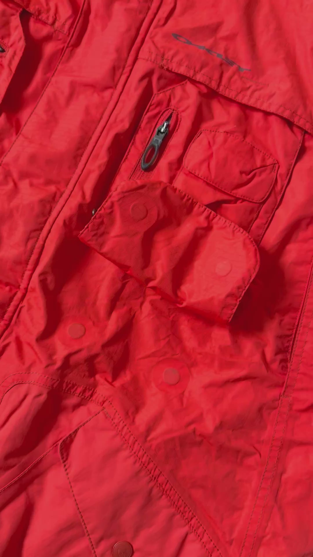 Oakley Road Fuel FW2006 Magnetic Pocket Vent Waterproof Jacket - Size L