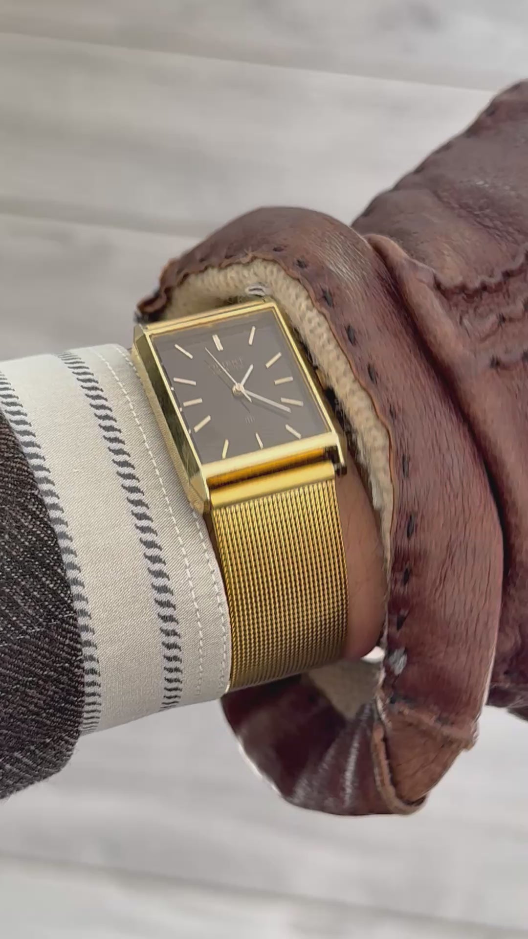 Orient 1990s Chandor Mesh Band Watch