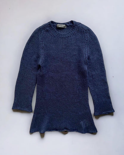 Comme Des Garcons Homme Plus FW2003 ‘Curve’ Extended Mohair Knit - Size M