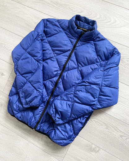 Montbell Vintage Diamond Stitch Down Puffer Jacket - Size S