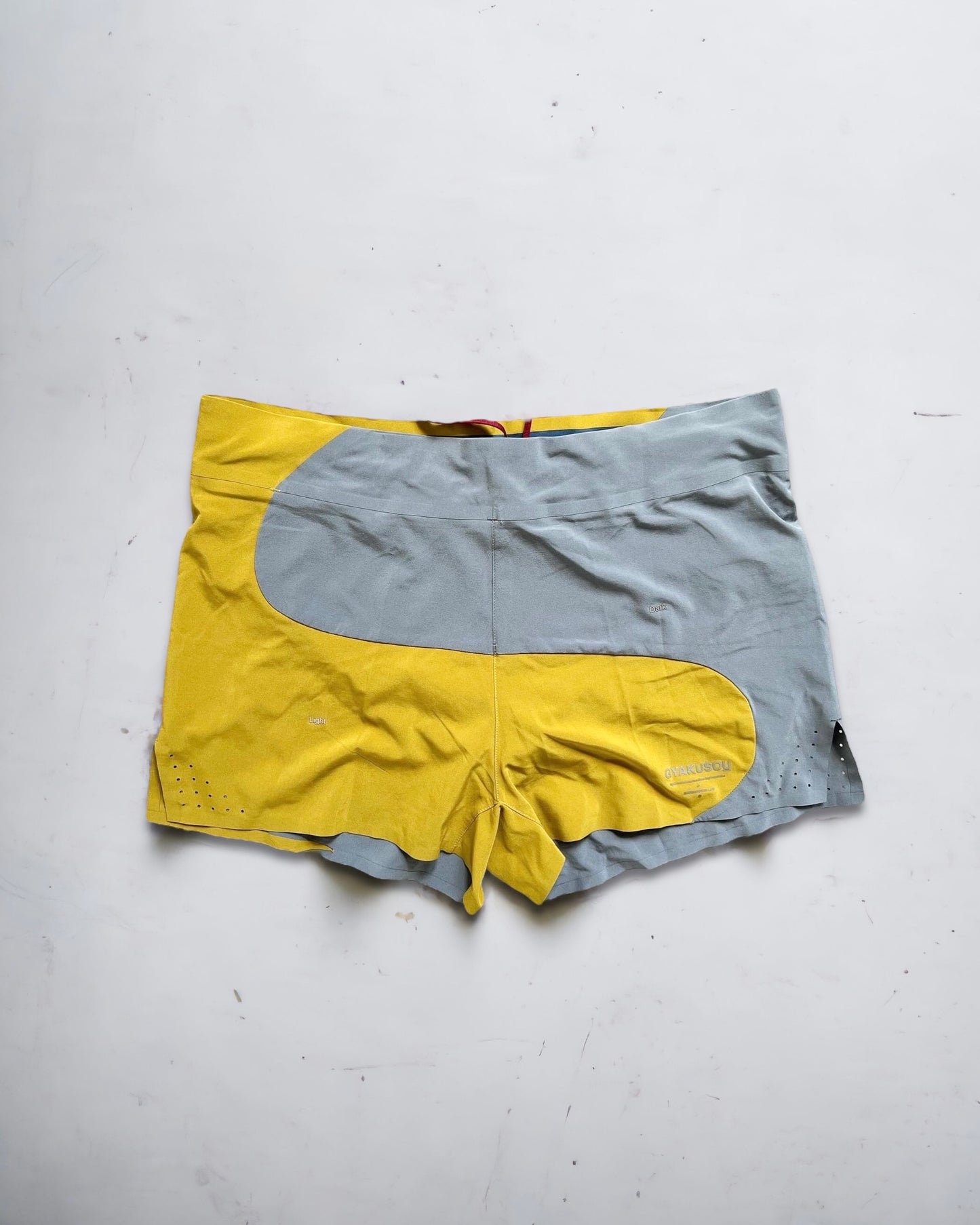 Gyakusou SS2014 Split Curve Panelled Shorts - Size L