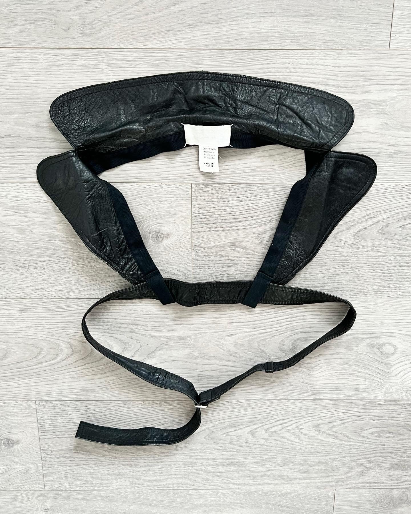 Maison Martin Margiela 1990s Artisanal Leather Harness - One Size