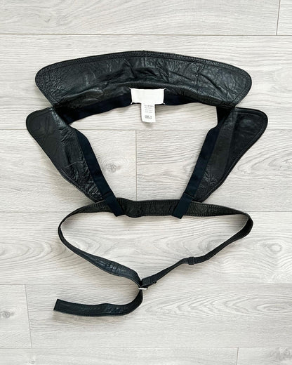 Maison Martin Margiela 1990s Artisanal Leather Harness - One Size