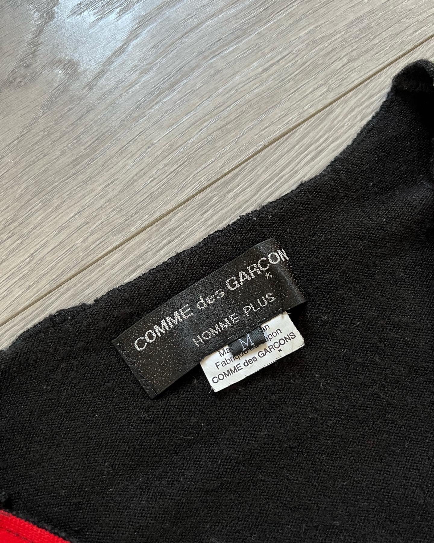 Comme Des Garcons Homme Plus AD2009 Illusion Cardigan Sweater