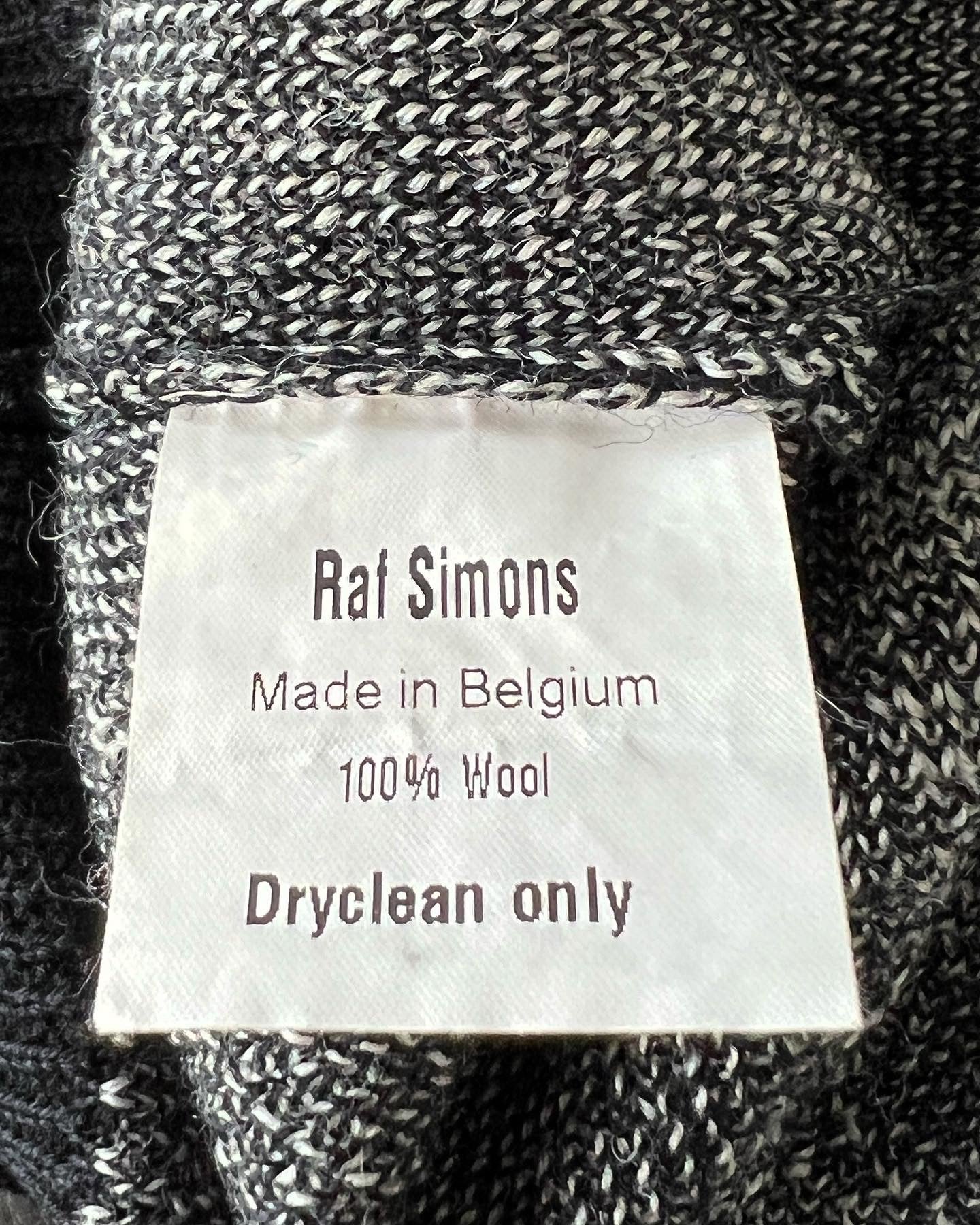 Raf Simons AW2003 'Closer' Joy Division Knit - Size M