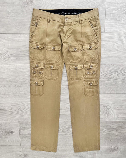 Dolce & Gabbana SS2008 Multipocket Cargo Pants - Size 28