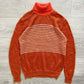 Diet Butcher Slim Skin AW2015 Multi-Pattern Mohair Turtleneck - Size S