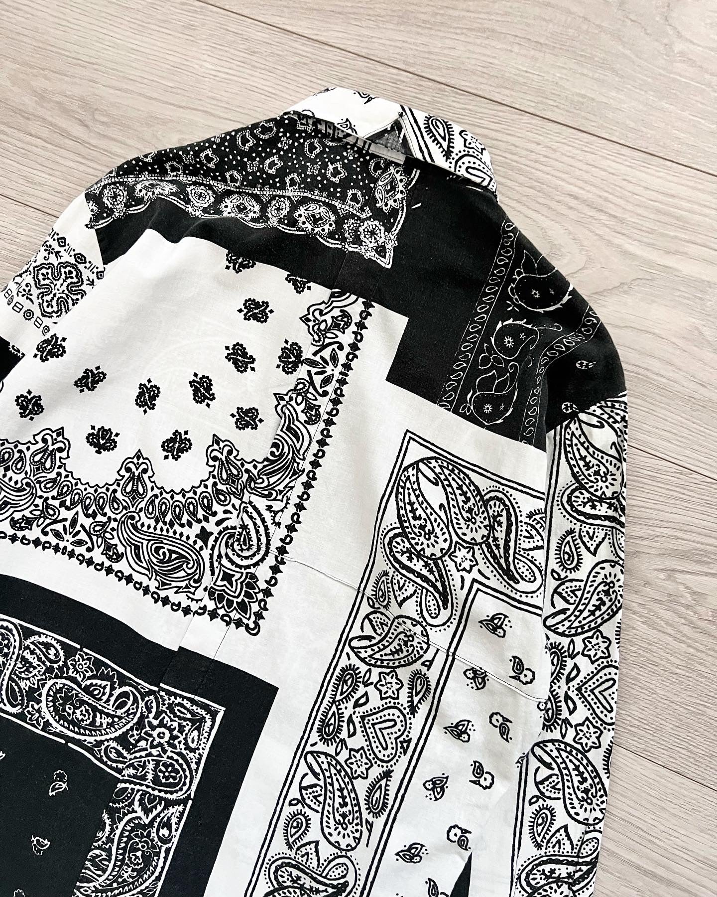 Maison Martin Margiela SS2012 Paisley Patchwork Layered Shirt