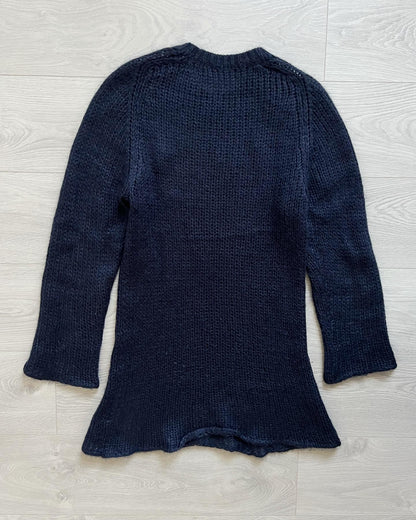 Comme Des Garcons Homme Plus FW2003 ‘Curve’ Extended Mohair Knit - Size M