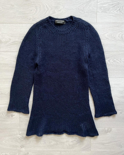 Comme Des Garcons Homme Plus FW2003 ‘Curve’ Extended Mohair Knit - Size M