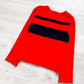 Comme Des Garçons 1998 Wool Panelled Knit Sweater - Mens S / Wmns M