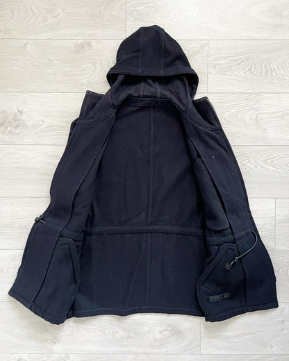 Comme Des Garcons Homme 1990s Wool Swing Parka - Size M