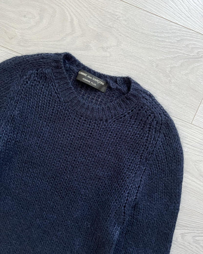 Comme Des Garcons Homme Plus FW2003 ‘Curve’ Extended Mohair Knit - Size M